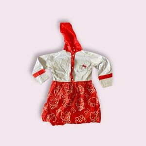 Hello Kitty raincoat pullover size medium